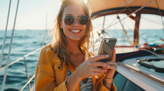 Connexion internet en mer